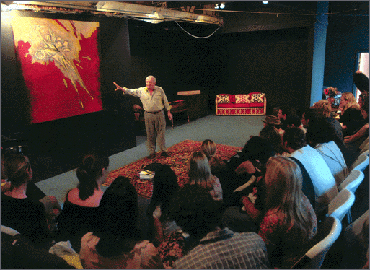 View Paintings - Sir Anthony Hopkins Discussing "The Departure"