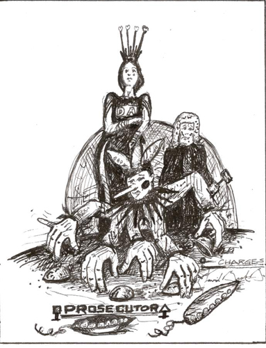 Political Cartoon by David Beck-Brown