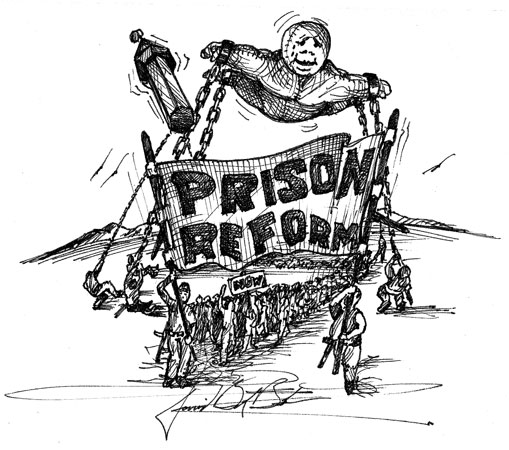 Political Cartoon by David Beck-Brown