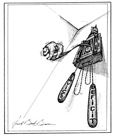 Political Cartoon by David Beck-Brown