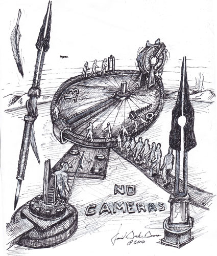Political Cartoon by David Beck-Brown
